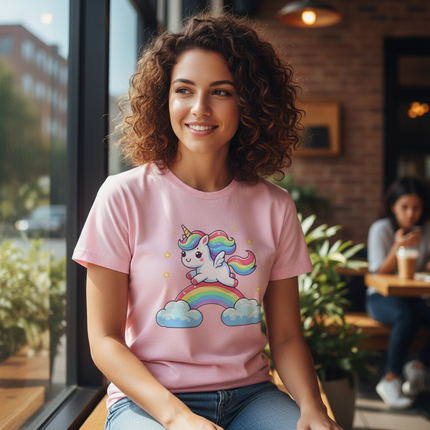 mermaid unicorn tee shirt - lifestyle