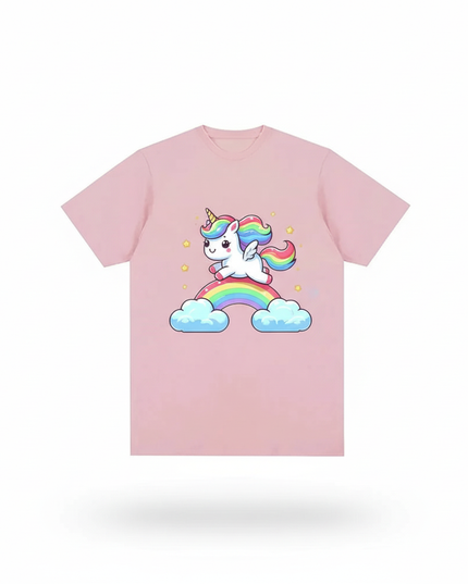 mermaid unicorn tee shirt - white-bg