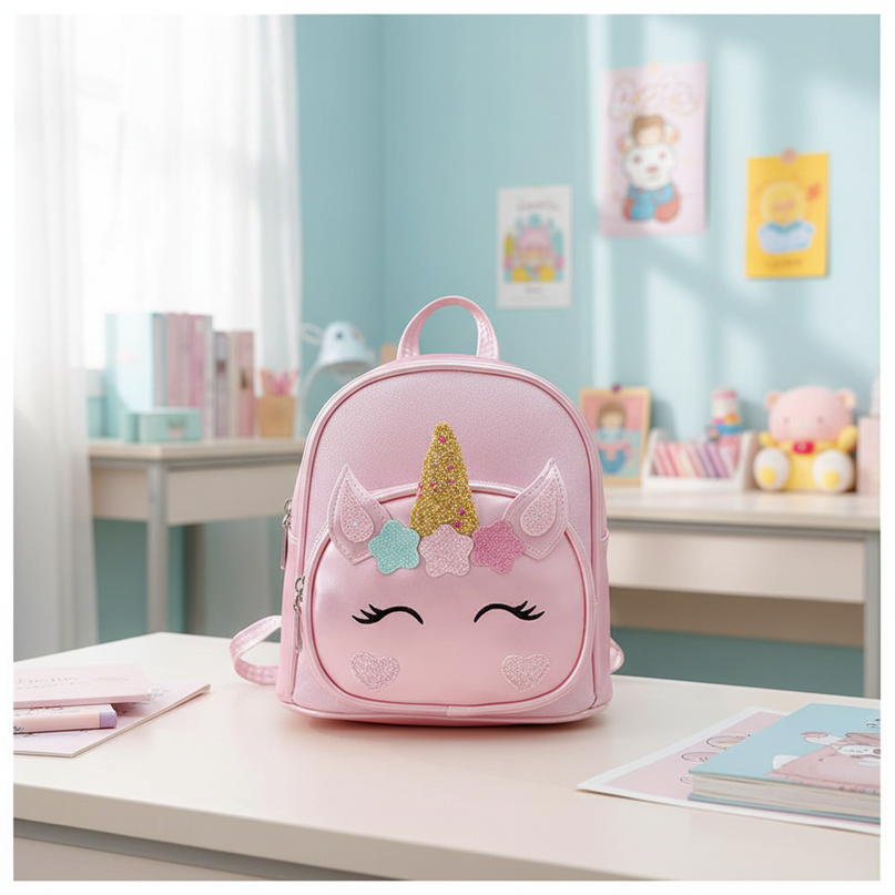 mini unicorn backpack - lifestyle