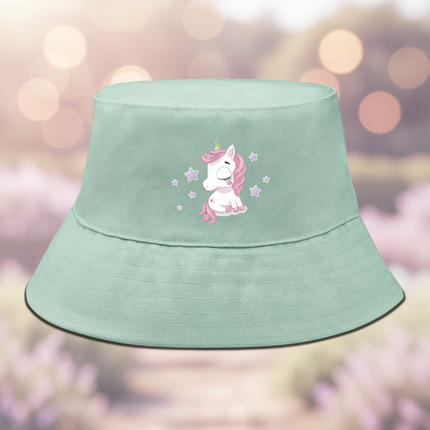 mint unicorn hat - lifestyle