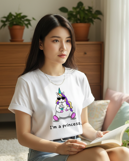 mint unicorn shirt - lifestyle