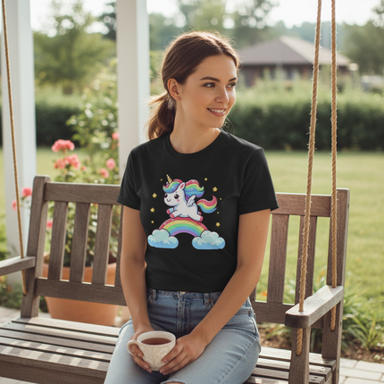 mom unicorn shirt - lifestyle