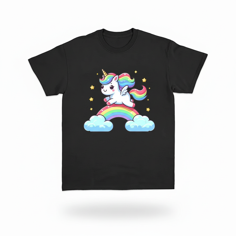 mom unicorn shirt - white-bg