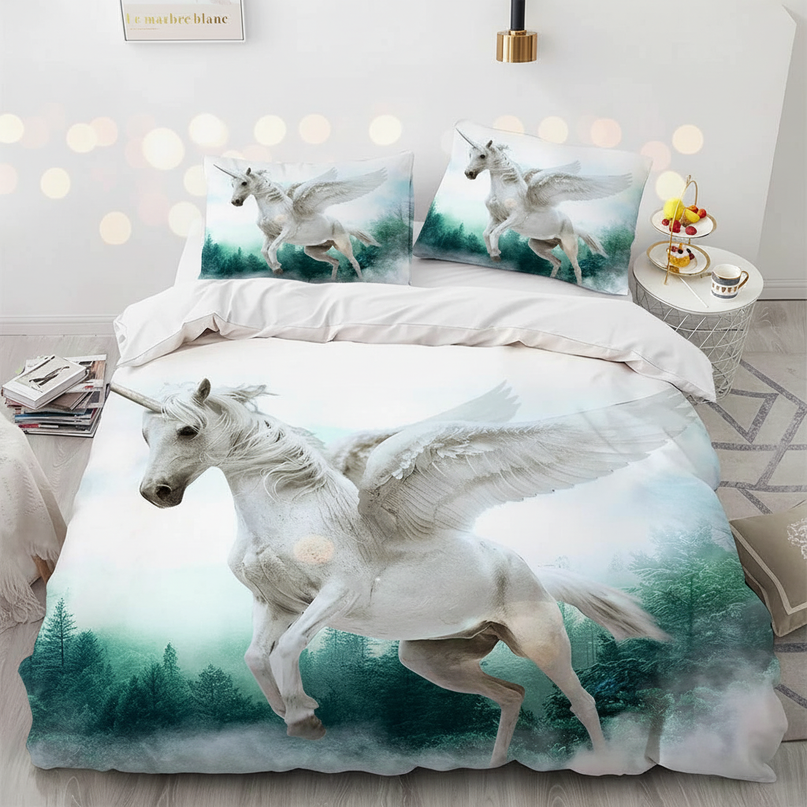 mountain pegasus bedding - lifestyle