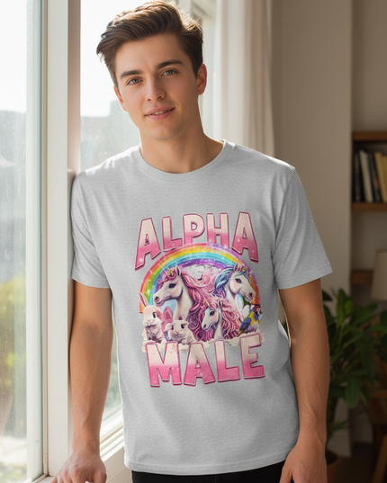 muscle unicorn shirt - lifestyle