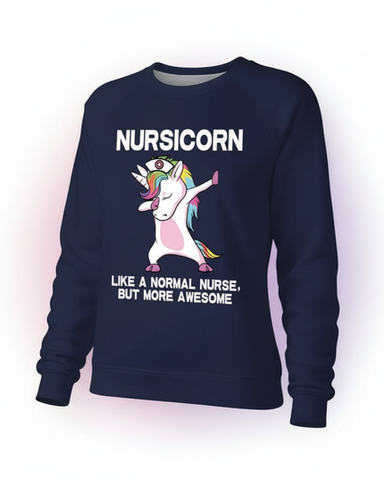 navy blue nursicorn sweater - white-bg