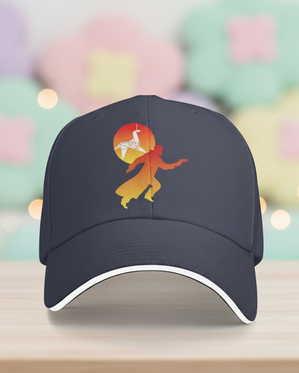 navy unicorn cap - lifestyle