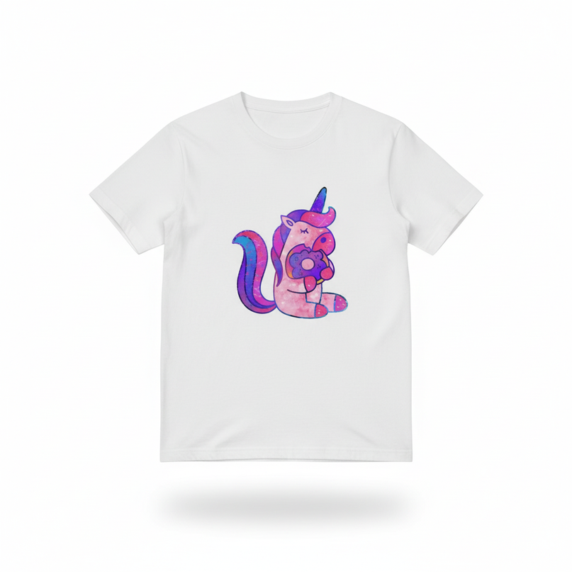 novelty unicorn shirt - white-bg
