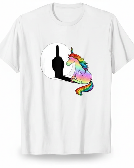 off white unicorn shirt - white-bg