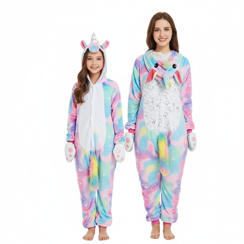 onesies for teens unicorn - white-bg