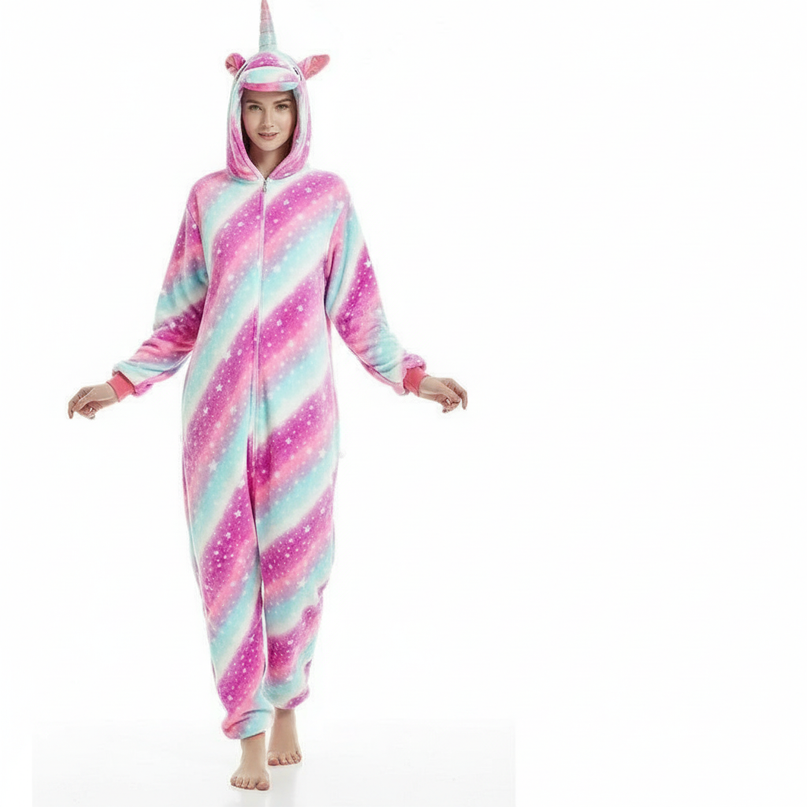 onesies for women unicorn - white-bg