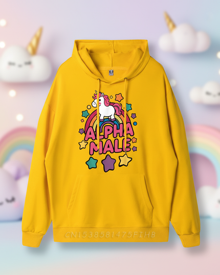 oversized unicorn hoodie - lifestyle