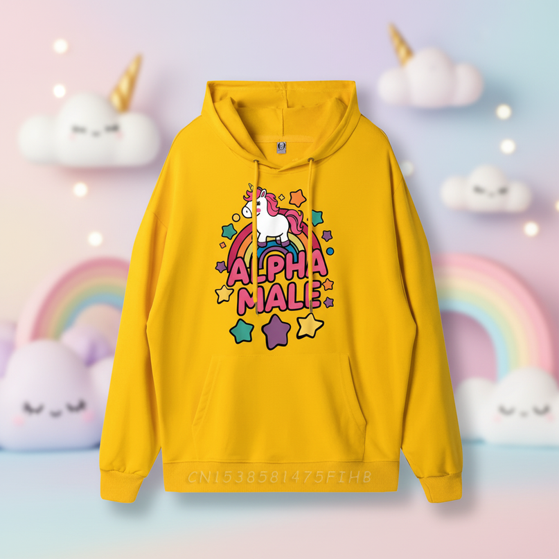 oversized unicorn hoodie - lifestyle