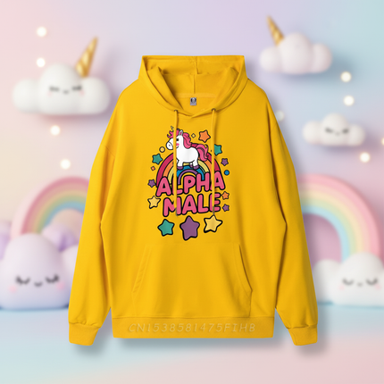 oversized unicorn hoodie - lifestyle