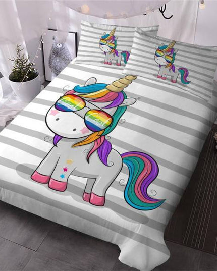 Whimsical Winks Unicorn Bed Set