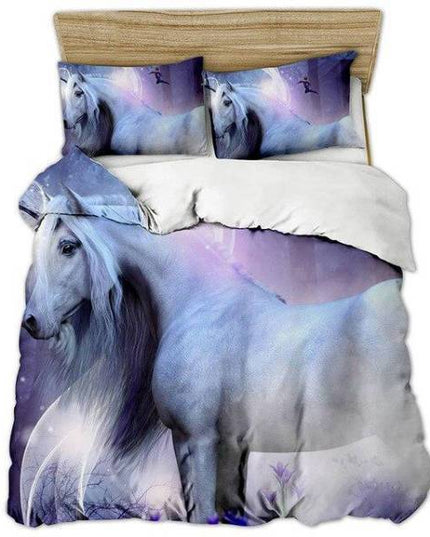 Horned Unicorn Bed Set