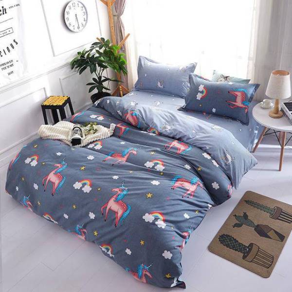 Beaver Unicorn Bed Set