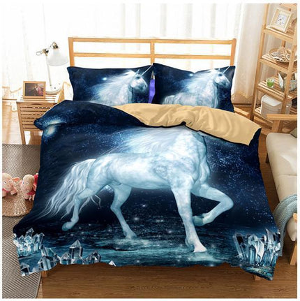 Sparkling Unicorn Bed Set