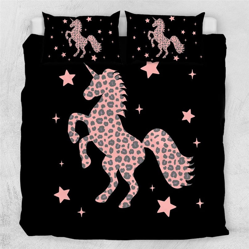 Starry Unicorn Bed Set