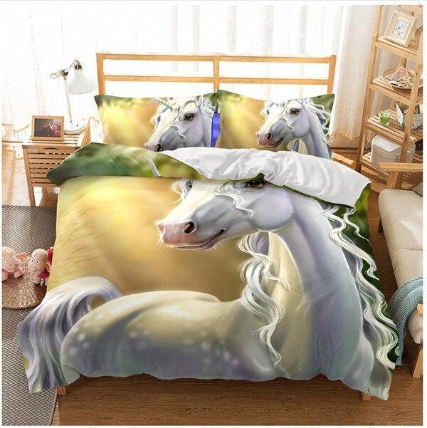 Whimsical Unicorn Bed Set