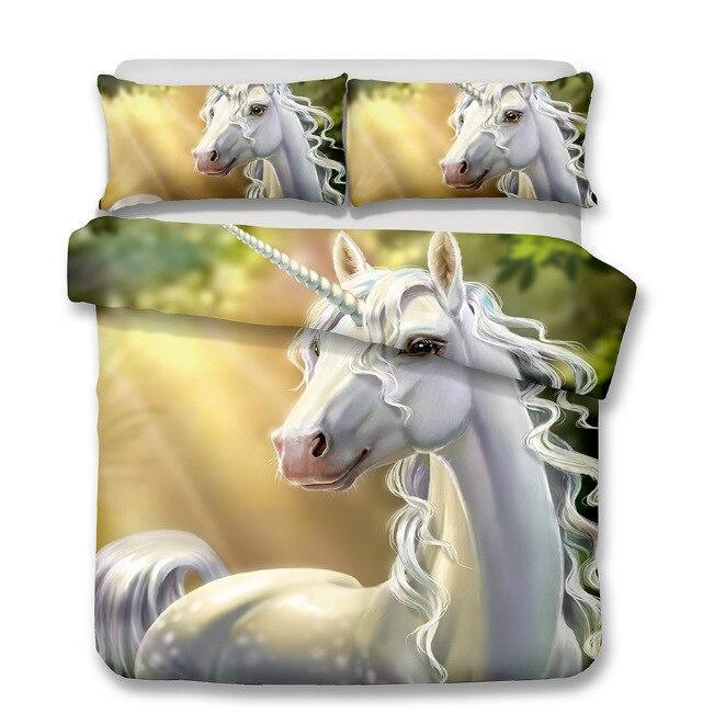 Whimsical Unicorn Bed Set