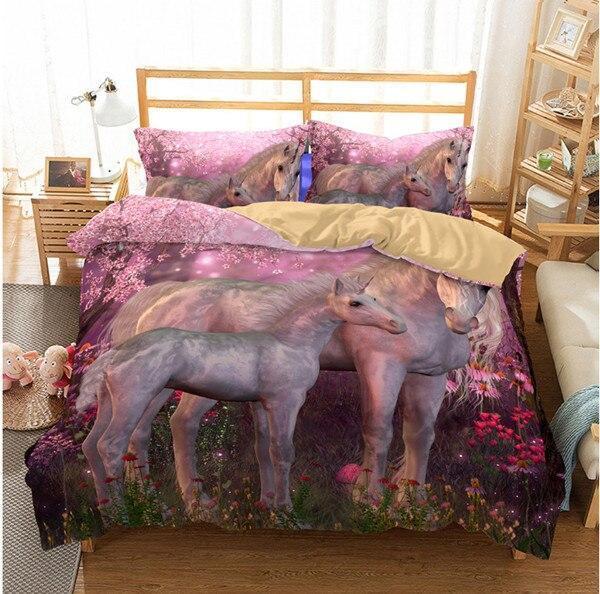 Family Unicorn Bed Set