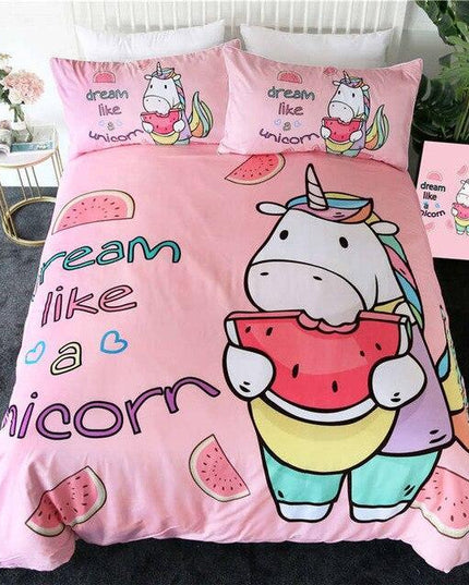Glamour Sparkle Unicorn Bed Set