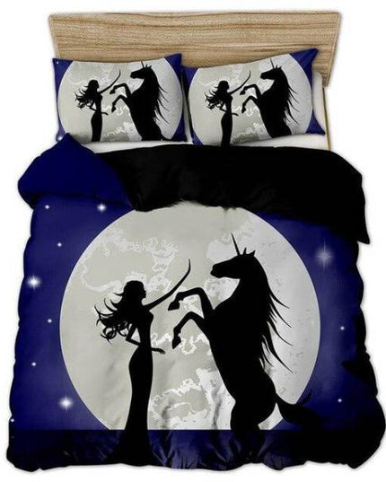 Moonlight Unicorn Bed Set