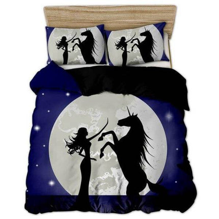 Moonlight Unicorn Bed Set