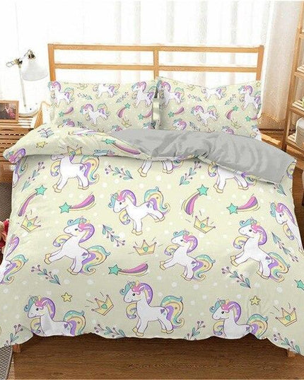 Emerald Enchantment Unicorn Bed Set