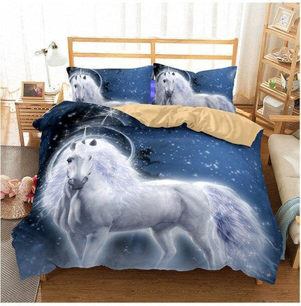Slumber Symphony Unicorn Bed Set