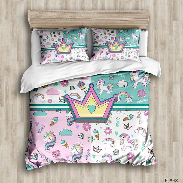 Chic Charisma Unicorn Bed Set
