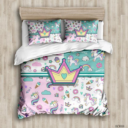 Chic Charisma Unicorn Bed Set