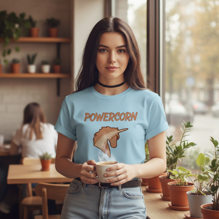 pastel blue unicorn shirt - lifestyle