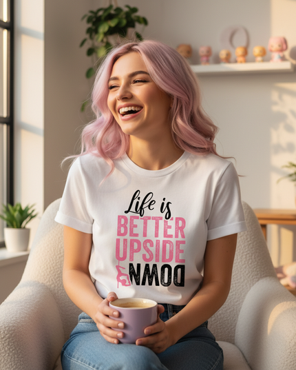 pastel goth unicorn shirt - in-use
