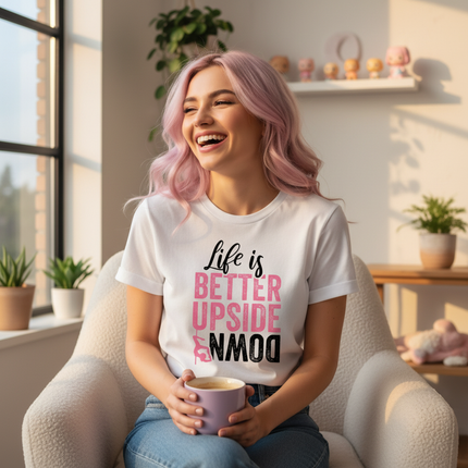 pastel goth unicorn shirt - in-use