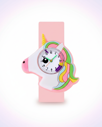 pastel unicorn watch - white-bg