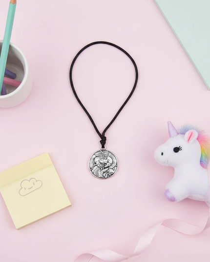 pegasus vs unicorn necklace - flat-lay