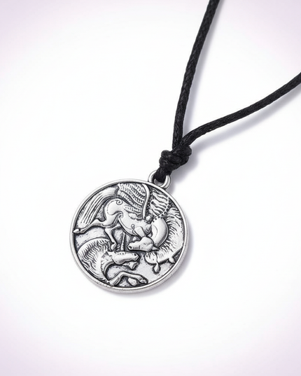 pegasus vs unicorn necklace - white-bg