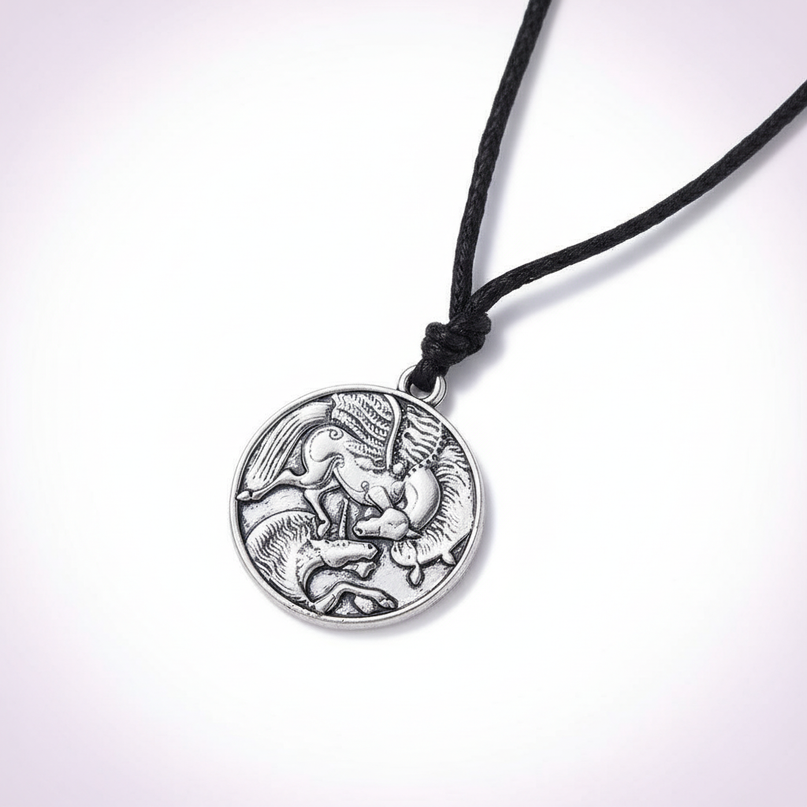 pegasus vs unicorn necklace - white-bg