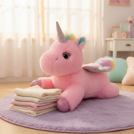 pink alicorn plush - lifestyle