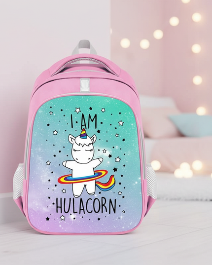 pink unicorn backpack girls - lifestyle