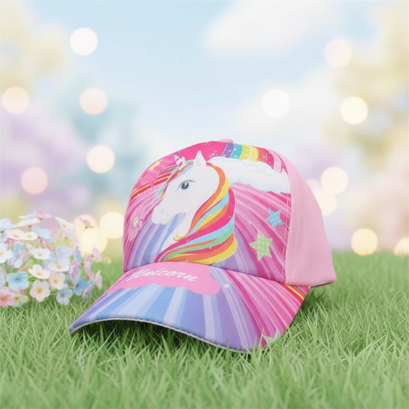 pink unicorn hat - lifestyle