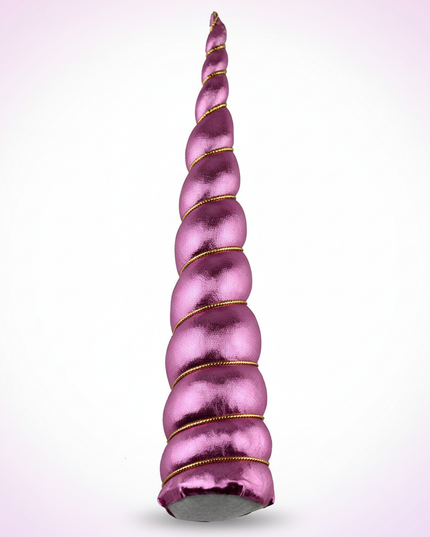 pink unicorn horn cosplay prop - white-bg