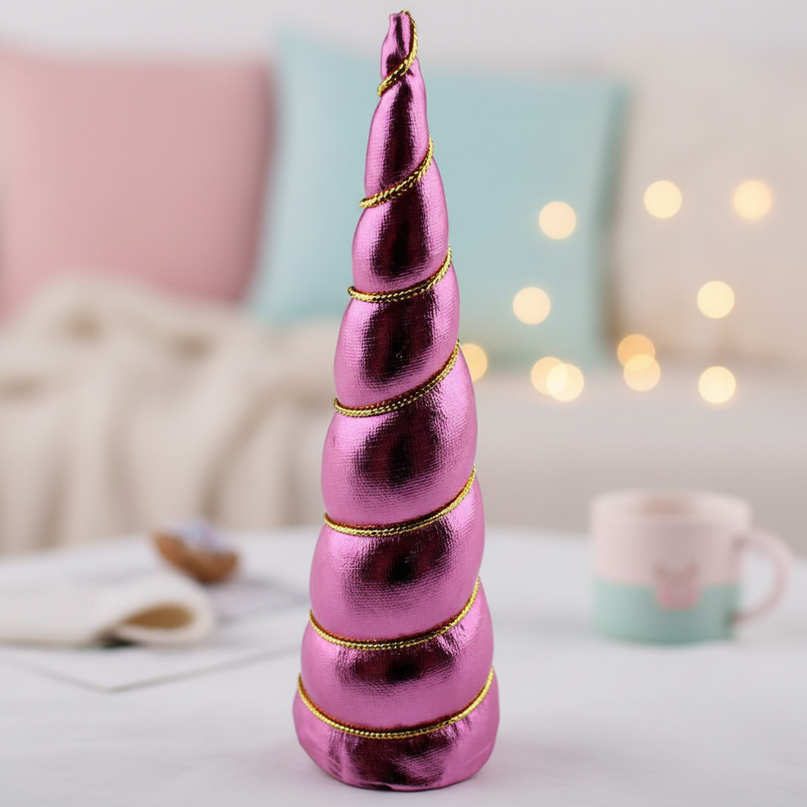 pink unicorn horn diy set - lifestyle