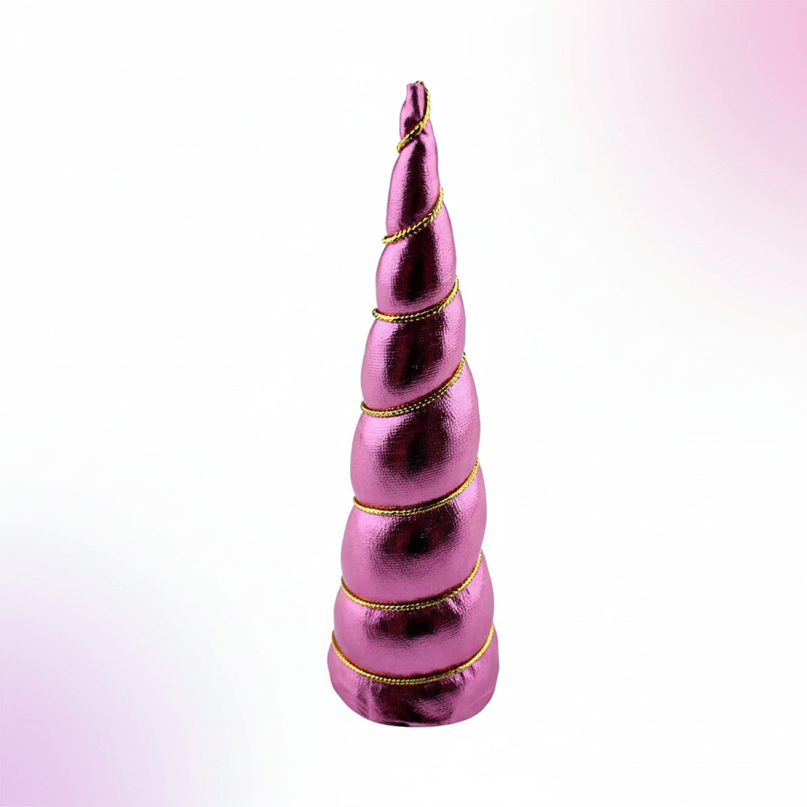 pink unicorn horn diy set - white-bg
