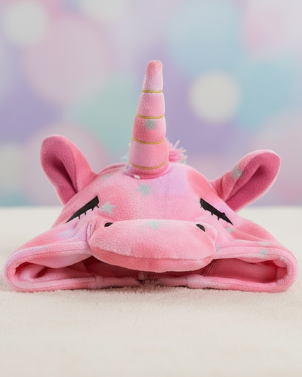 pink unicorn onesie adults - detail
