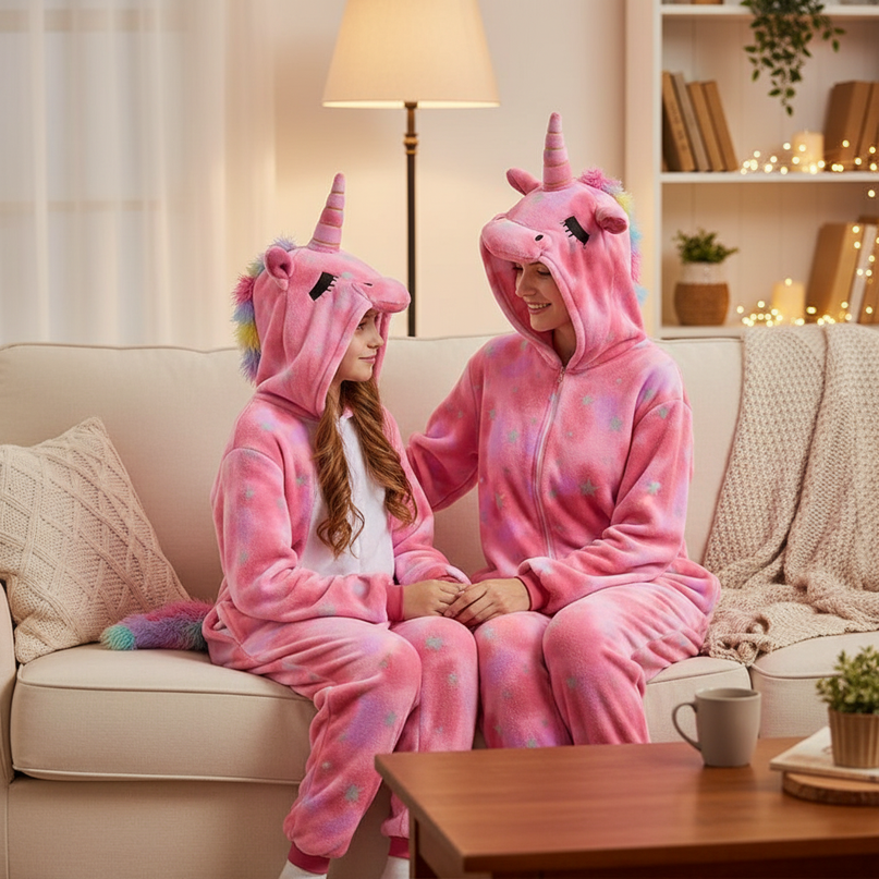 pink unicorn onesie adults - lifestyle