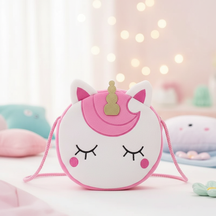pink unicorn purse - lifestyle