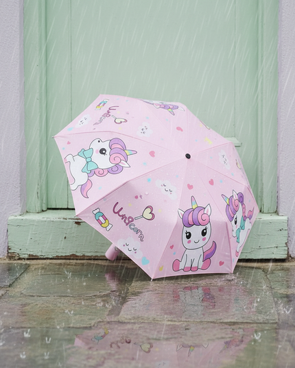 pink unicorn umbrella - lifestyle